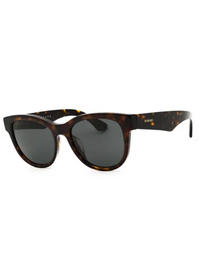 Burberry Oval Women's Sunglasses - Designer Acetate Style In Brown