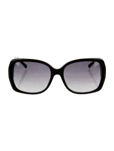 Pre-owned Burberry Oversize Gradient Sunglasses W/ Tags In Black