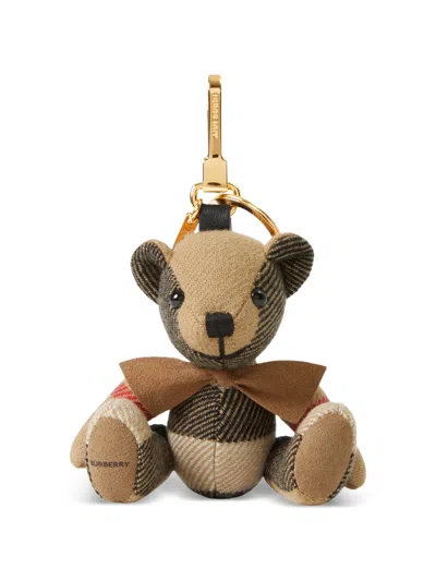 Burberry Oversized Bow Tie With Movable Features In Gold