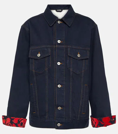 BURBERRY OVERSIZED DENIM JACKET