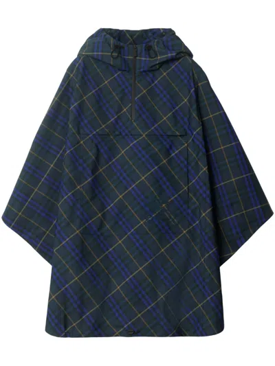 BURBERRY PACKAWAY CHECK CAPE