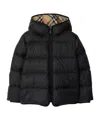 Burberry Padded Jacket In Black