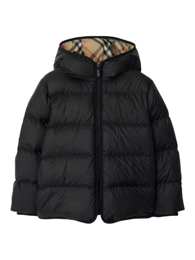 Burberry Kids' Padded Jacket In Black