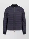Burberry Dalham Down Jacket With Ekd Patch In Blue