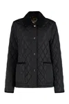 Burberry Women Quilted Thermoregulated Jacket In Black