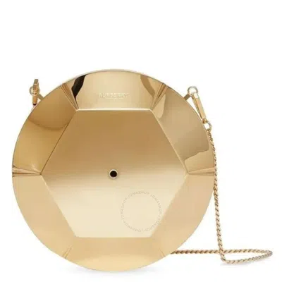 Burberry Paillette Shaped Clutch - Gold-tone In Gold Tone