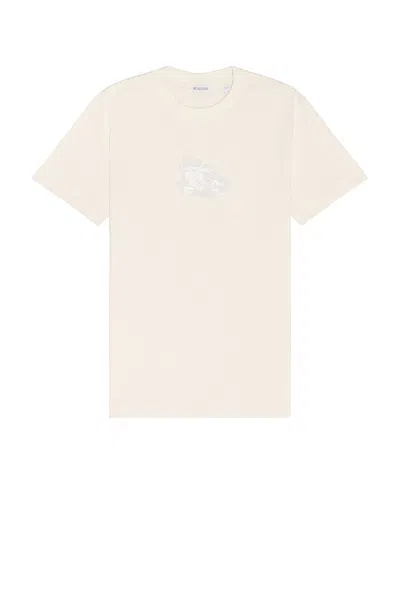 Burberry Pailsey Short Sleeve T-shirt In Tundra