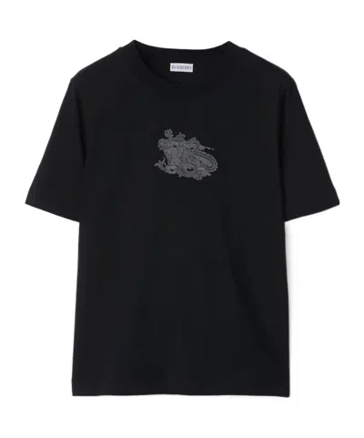 BURBERRY BURBERRY PAISLEY EKD CREWNECK T-SHIRT