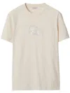 Burberry Paisley Ekd Cotton T-shirt In Tundra