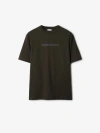 Burberry Brown Printed Paisley Logo T-shirt