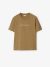 Burberry Paisley-logo Cotton T-shirt In Teddy