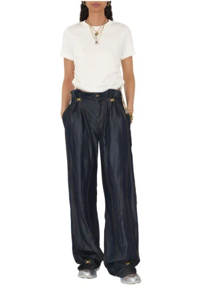 Burberry Panelled Denim Trousers