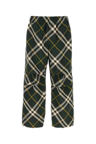 Burberry Pantalone-m Nd  Male In Green
