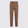 Burberry Trousers With Back And Side Pockets In Beige