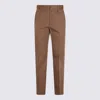 Burberry Trousers With Back And Side Pockets In Beige