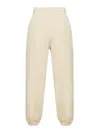 Burberry Check Pattern Elastic Waist Jogging Pants In Black