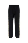 Burberry Men Black Cotton Joggers