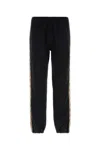 Burberry Men Black Cotton Joggers
