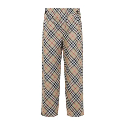 Burberry Pants In Beige