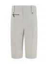 Shop Burberry Pants In Beige