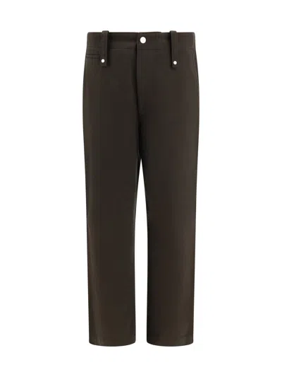 Burberry Trousers In Brown