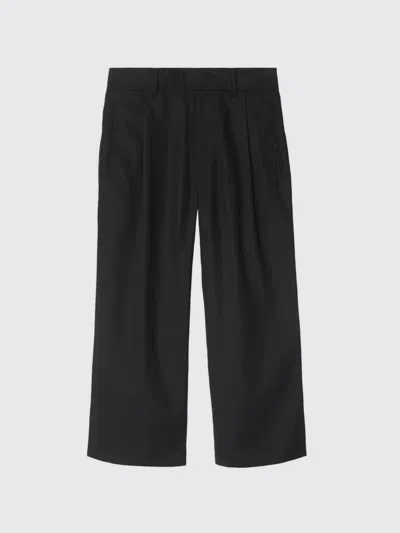 BURBERRY PANTS BURBERRY KIDS COLOR BLACK,G79636002