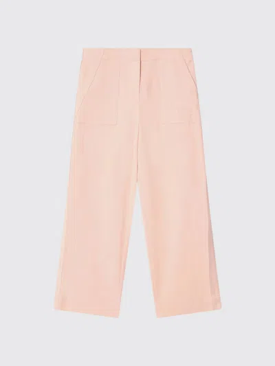 BURBERRY PANTS BURBERRY KIDS COLOR PINK,G67452010
