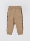 Burberry Pants  Kids Color Sand In Brown