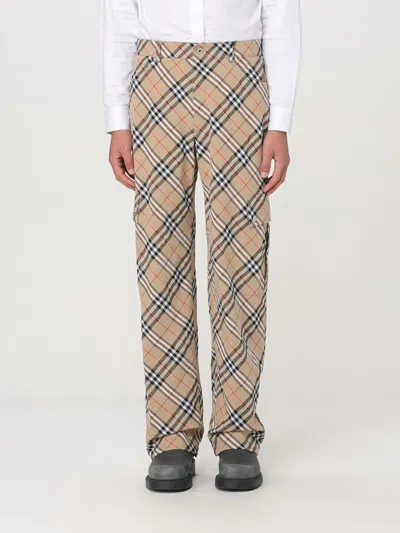 Burberry Pants  Men Color Beige