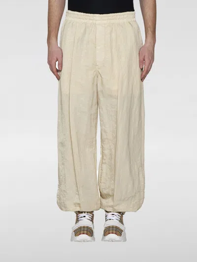 Burberry Pants  Men Color Beige In 米色