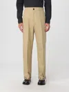 Burberry Classic Straight-leg Pants With Distinctive Check Cuffs In Multi