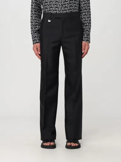 BURBERRY PANTS BURBERRY MEN COLOR BLACK,F62428002