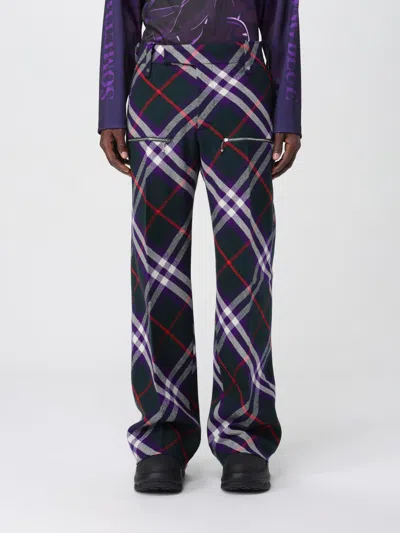 BURBERRY PANTS BURBERRY MEN COLOR MULTICOLOR,E98688005