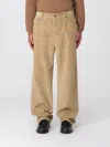 Burberry Trousers Sand Ip Check In Neutral