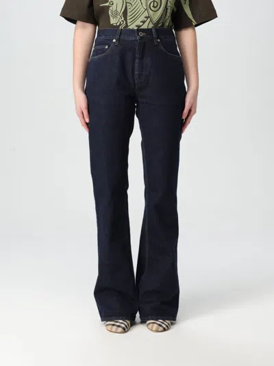 Burberry Hose  Damen Farbe Blau