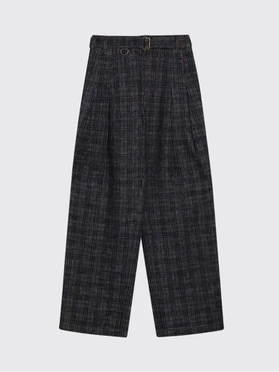 Burberry Pants  Woman Color Indigo In Purple