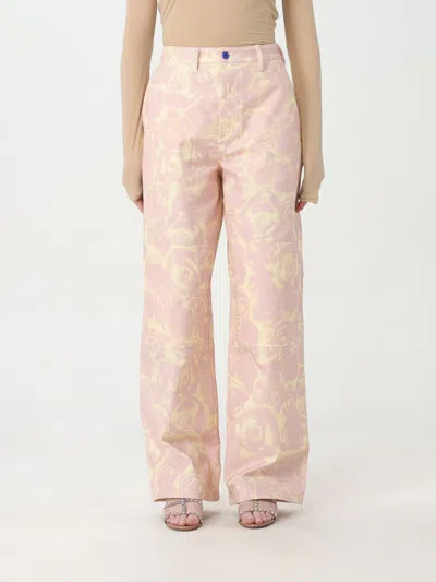 Burberry Trousers  Woman Colour Pink