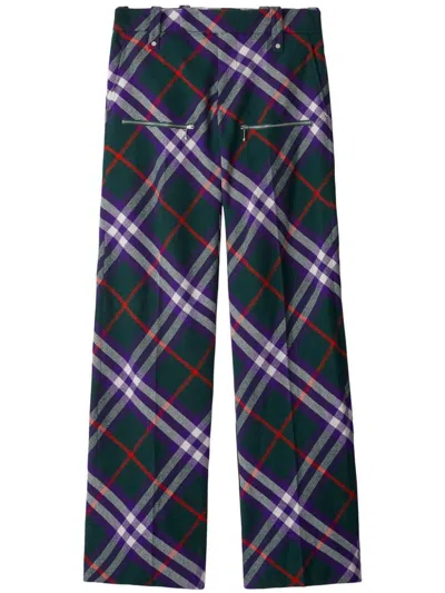 Burberry Pants In Green