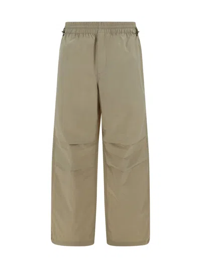 Burberry Trousers In Hunter
