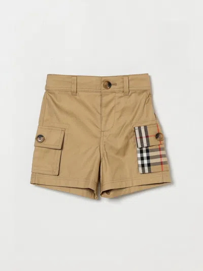 Burberry Babies' Pants  Kids Color Sand In Brown