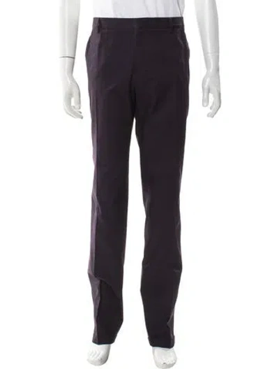 Pre-owned Burberry Pants In Purple