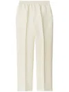 Burberry Trousers In White