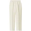 Burberry Canvas Pants In White