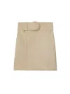 Burberry Paper Fibre And Viscosa Skirt