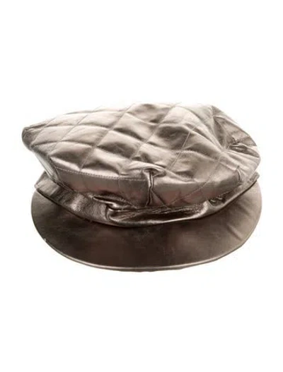 Pre-owned Burberry Paperboy Hat Size L