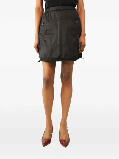 Pre-owned Burberry Parachute Mini Skirt In Black