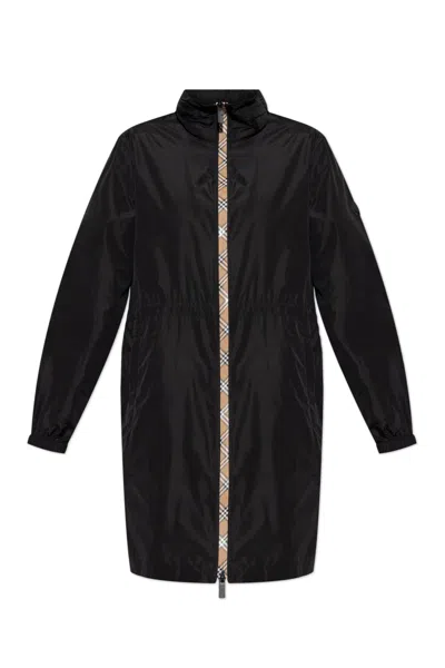 Burberry Parka In Black
