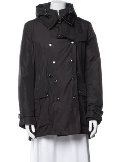 Pre-owned Burberry Parka In Black