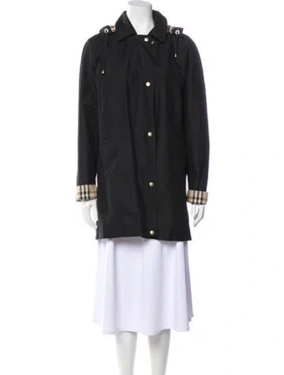 Pre-owned Burberry Parka In Black
