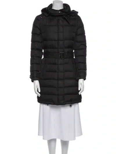 Pre-owned Burberry Parka In Black